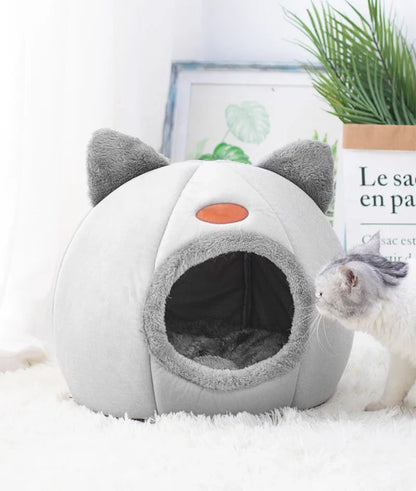 CozyNest Winter Pet Cave