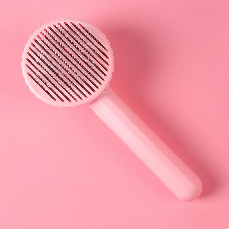 Easy-Release Grooming Brush
