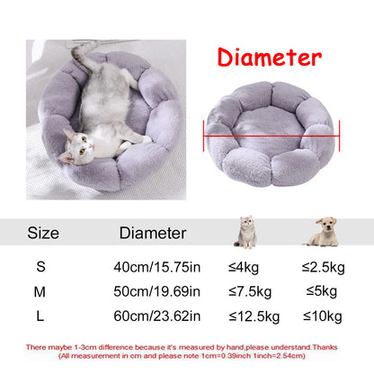 CloudSoft Calming Round Pet Bed