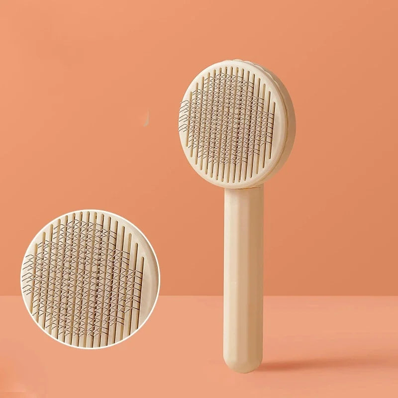 Easy-Release Grooming Brush