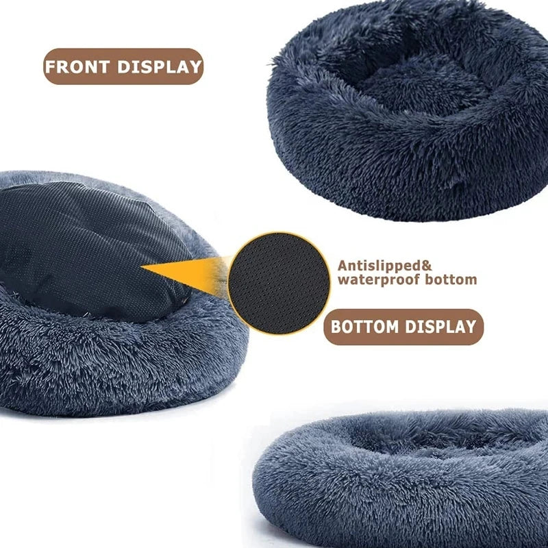 CloudSoft Calming Round Pet Bed