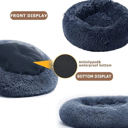CloudSoft Calming Round Pet Bed