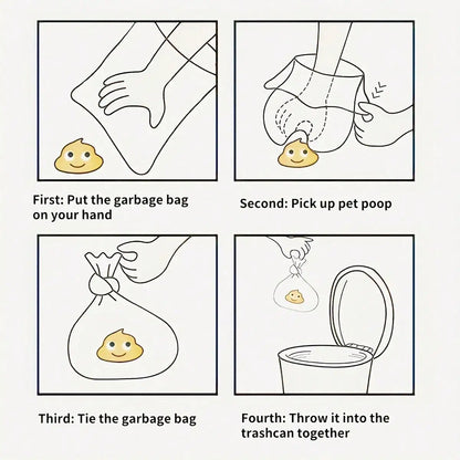 Heavy-Duty Leak-Resistant Waste Bags