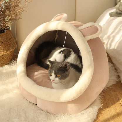 CozyFold Pet Cave Bed
