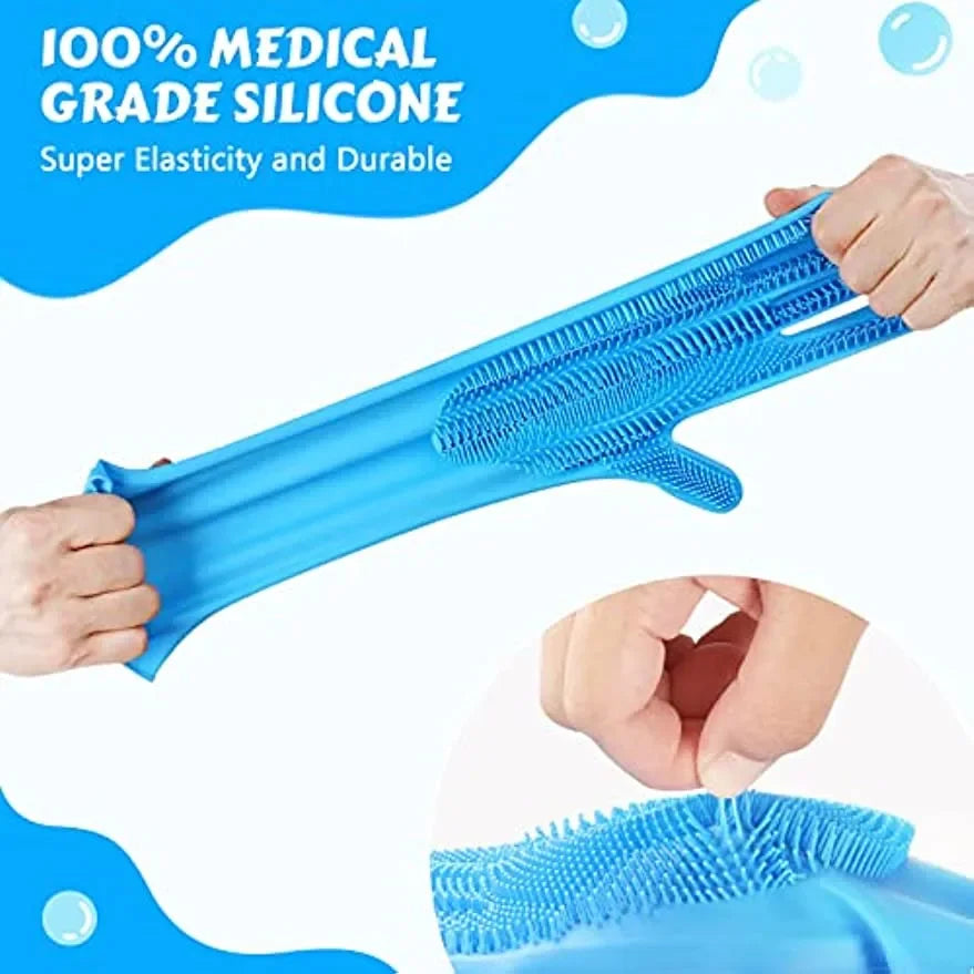Soft Silicone Bathing Glove